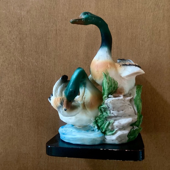 Vintage Duck Geese Couple Family Figurine by 26CB - Picture 13 of 16
